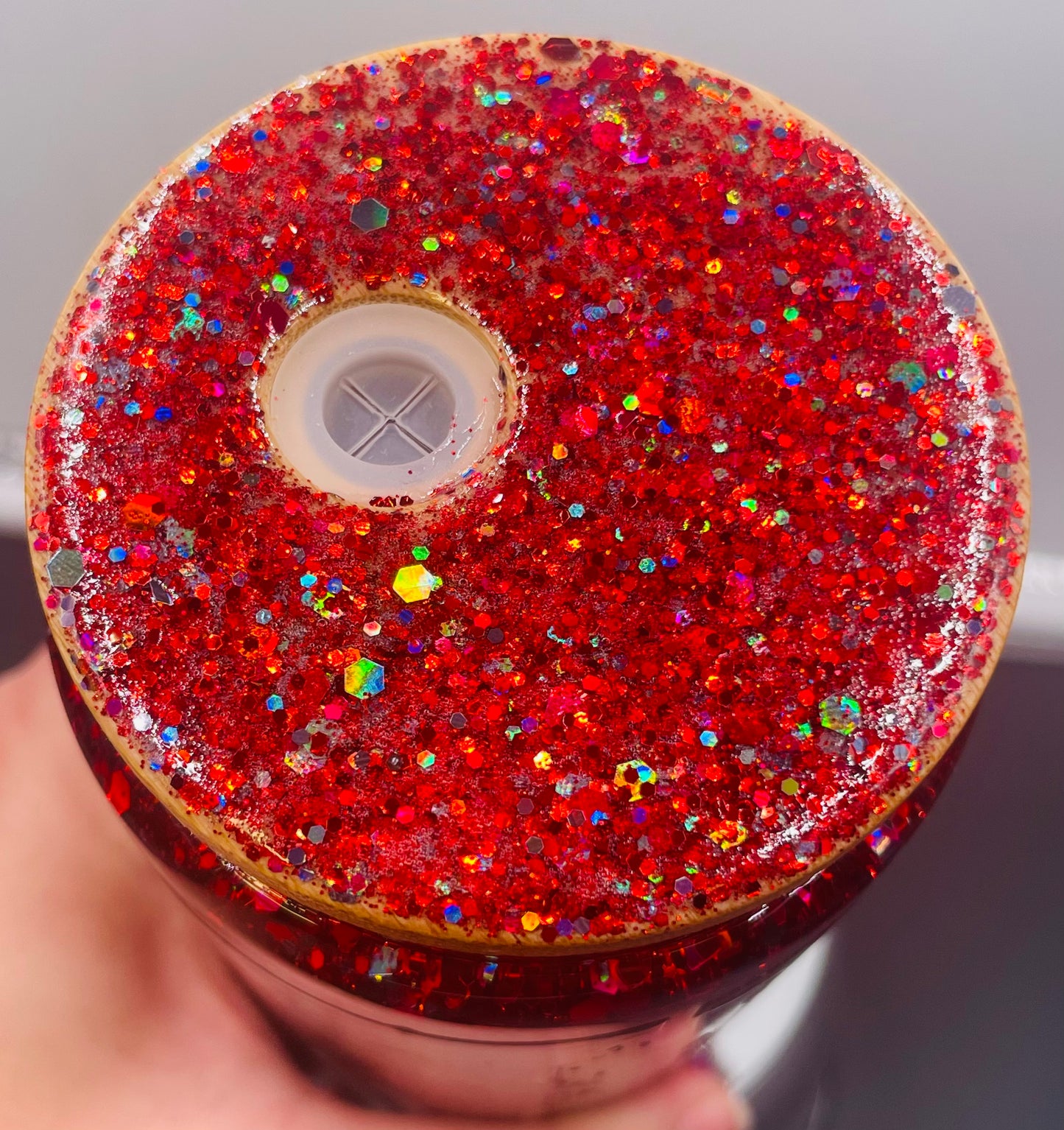 Horror 16oz glass snow globe tumbler