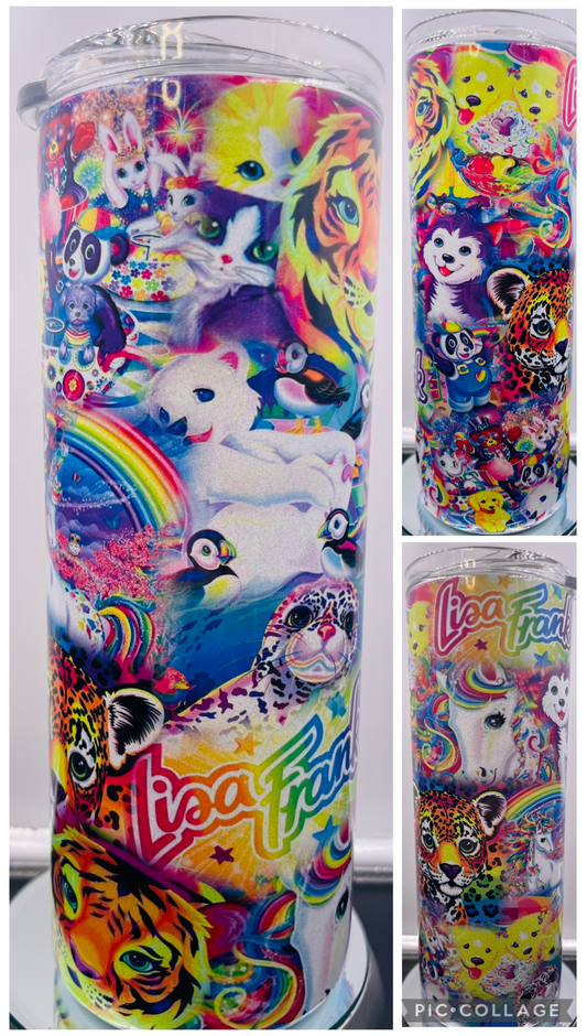 Stainless Steel tumbler - Lisa Frank