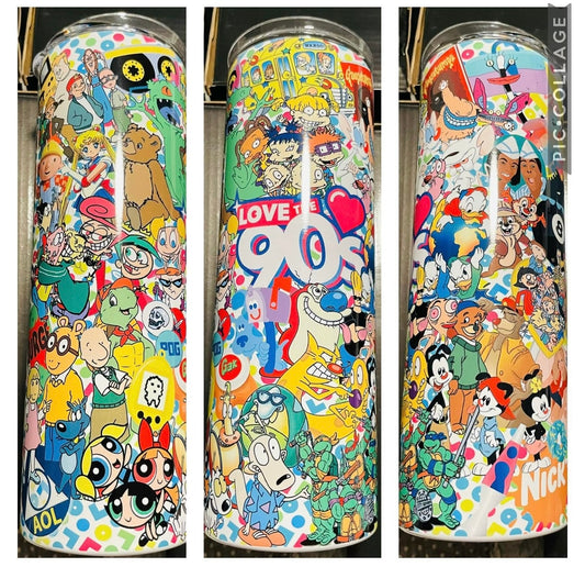 Stainless Steel tumbler 20oz - 90s