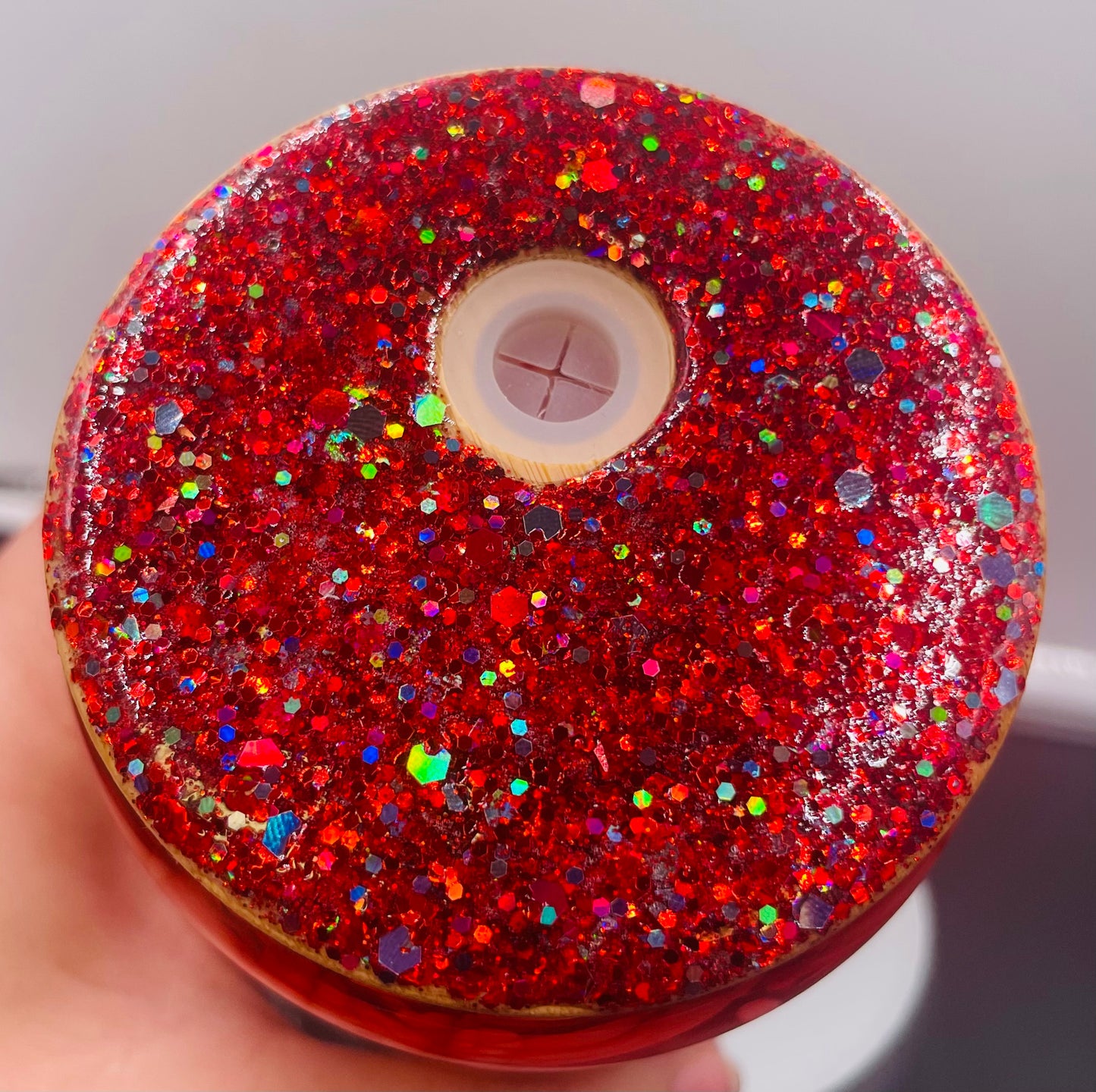 Horror 16oz glass blood drip tumbler