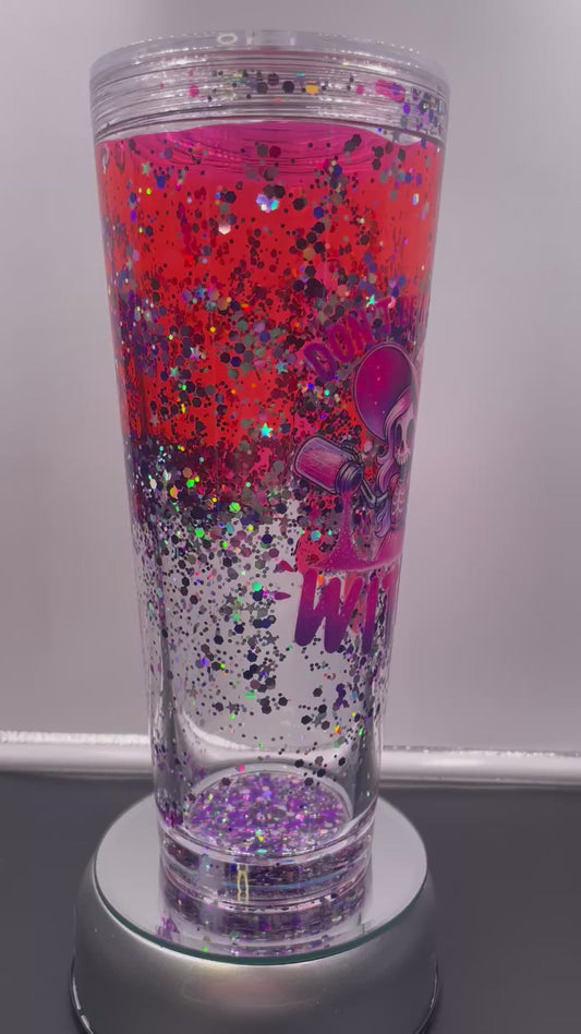 Don’t be a salty witch 24oz acrylic Lava drip tumbler